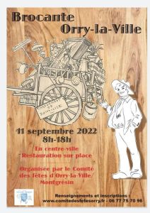 BROCANTE  dimanche 11 septembre 2022